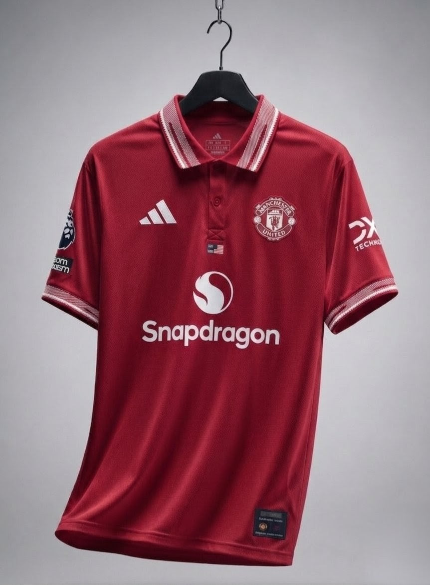 An Original Manchester United Concept Polo Red 2026