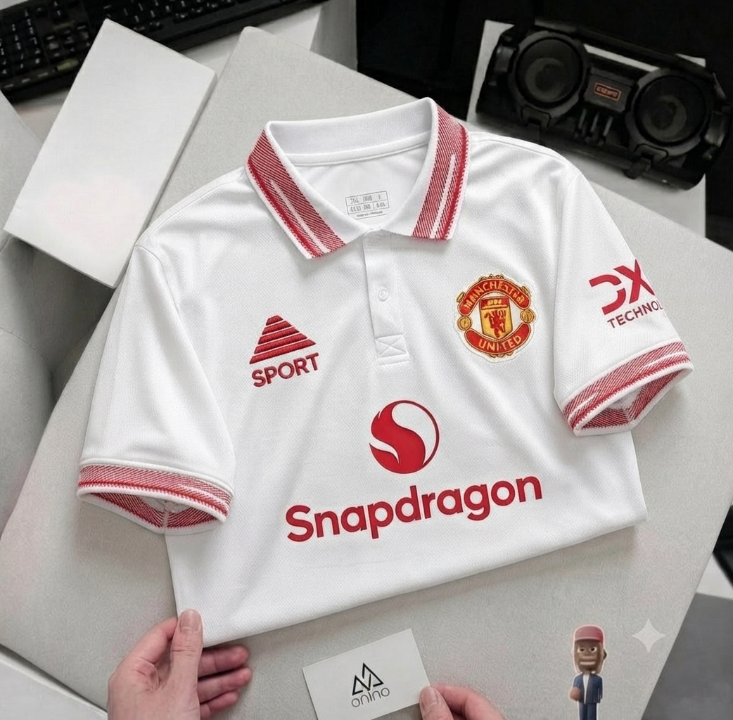 An Original Manchester United Concept Polo white 2026