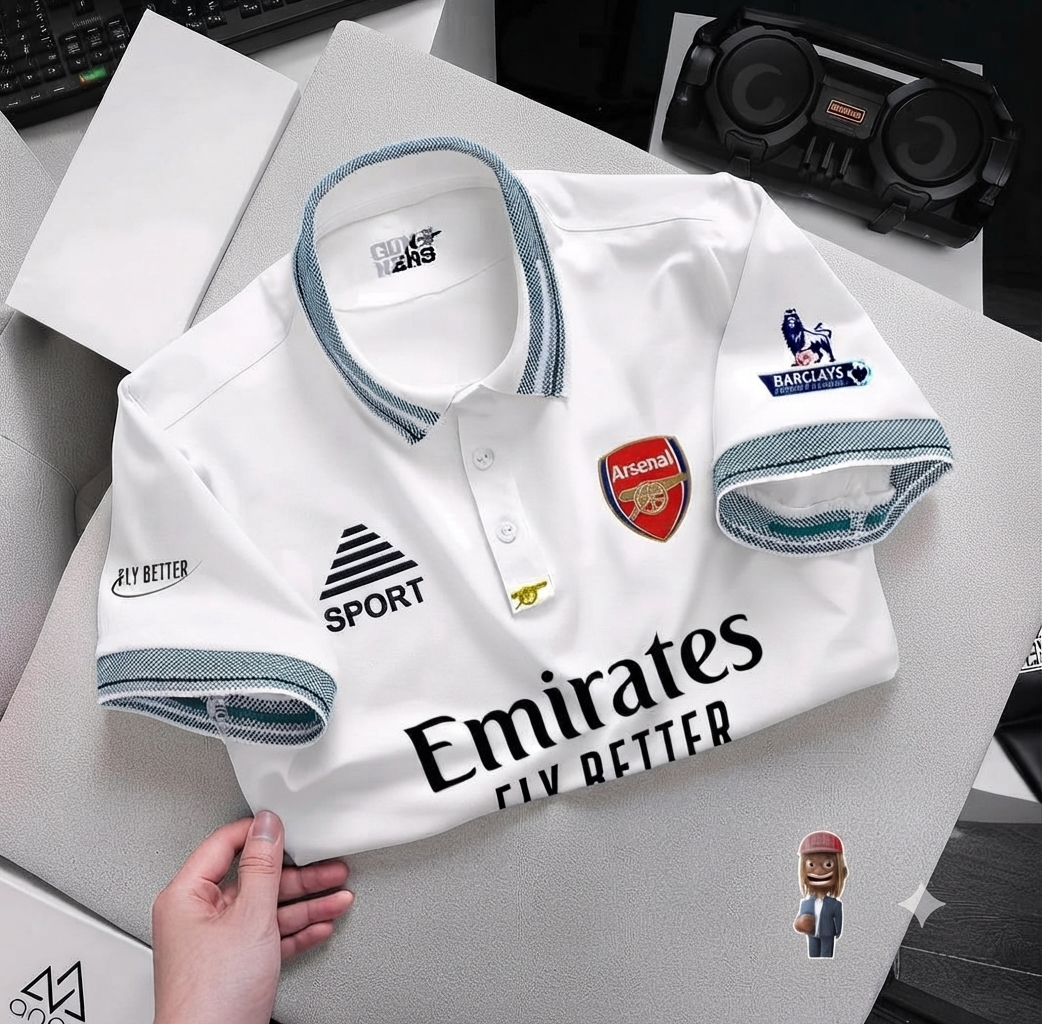 An Original Arsenal Concept Polo White