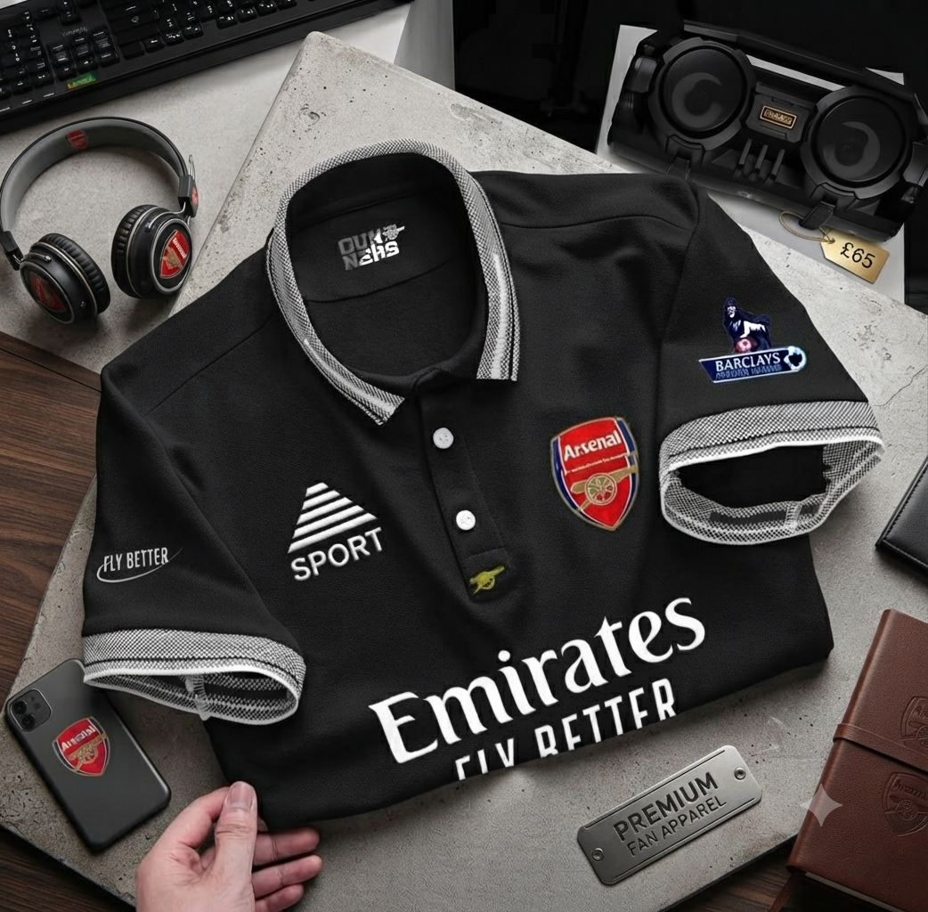 Original Arsenal Concept Polo Black